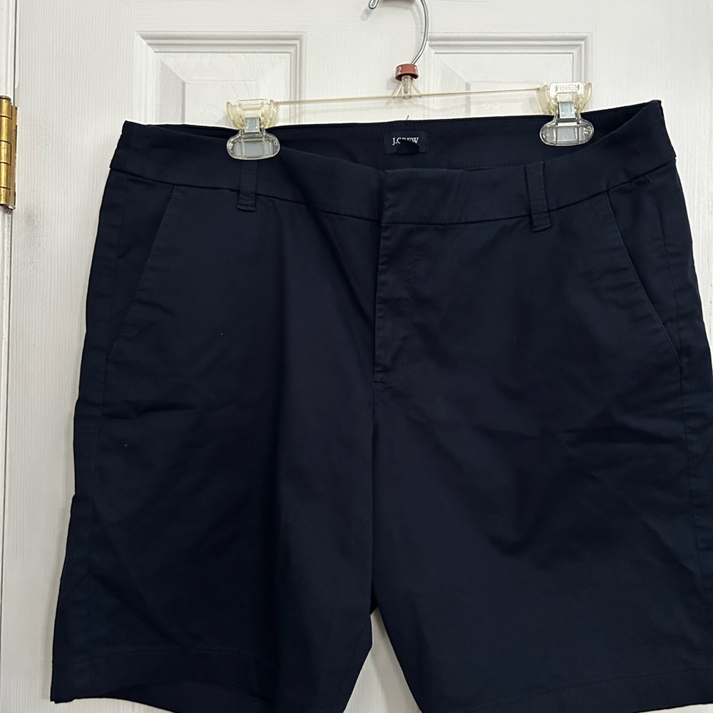 J. Crew woman’s Navy Flat Front Shorts